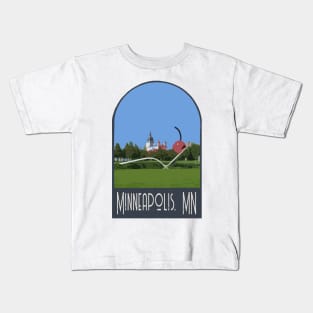 Minneapolis, Minnesota Decal Kids T-Shirt